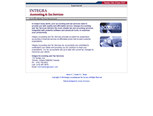Tablet Screenshot of integraaccounting.com